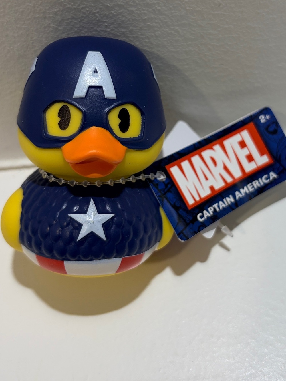 Marvel Captain America Duck Rubber Duck NWT